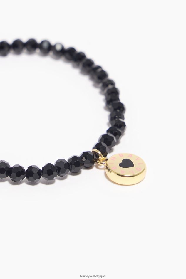 accessoires Bimba Y Lola bracelet à cristaux noir HV4486670