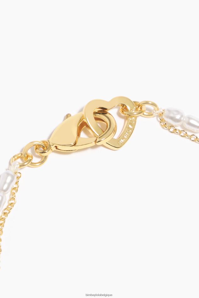 accessoires Bimba Y Lola bracelet double perle bleu HV4486776