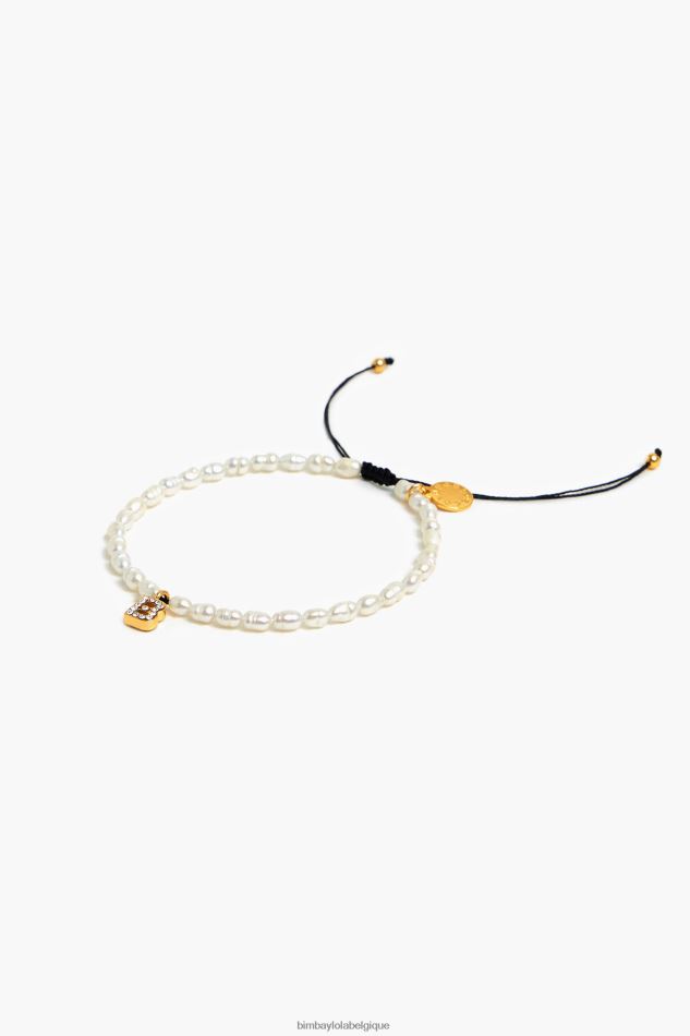 accessoires Bimba Y Lola bracelet lettre b perle HV44861197