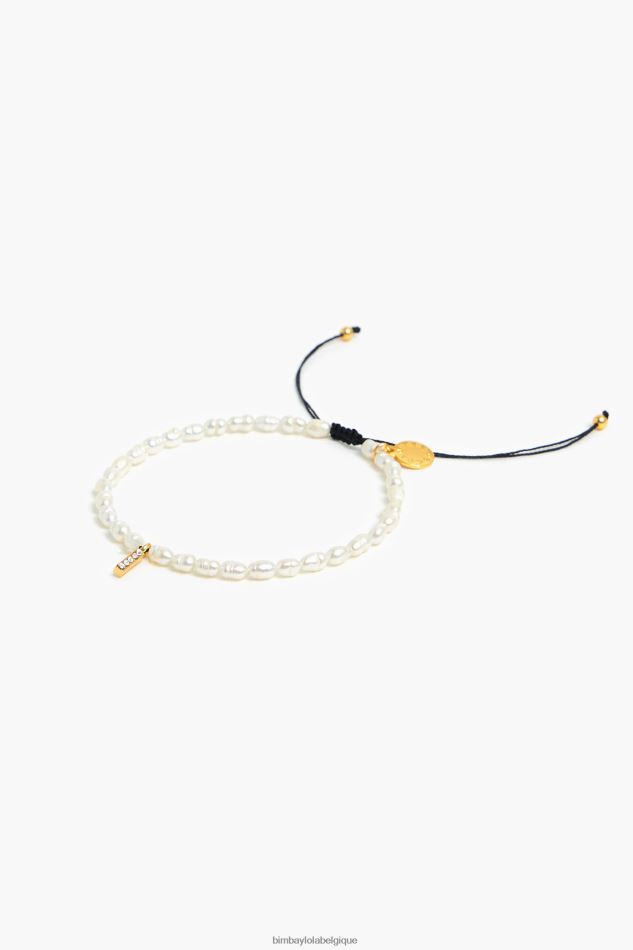 accessoires Bimba Y Lola bracelet lettre i perle HV44861198
