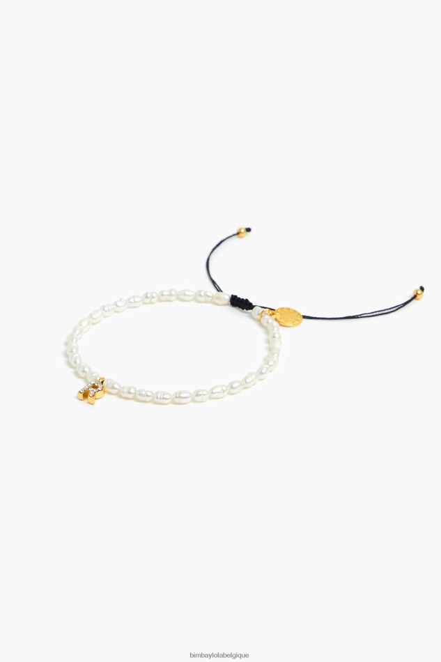 accessoires Bimba Y Lola bracelet lettre r perle HV44861200