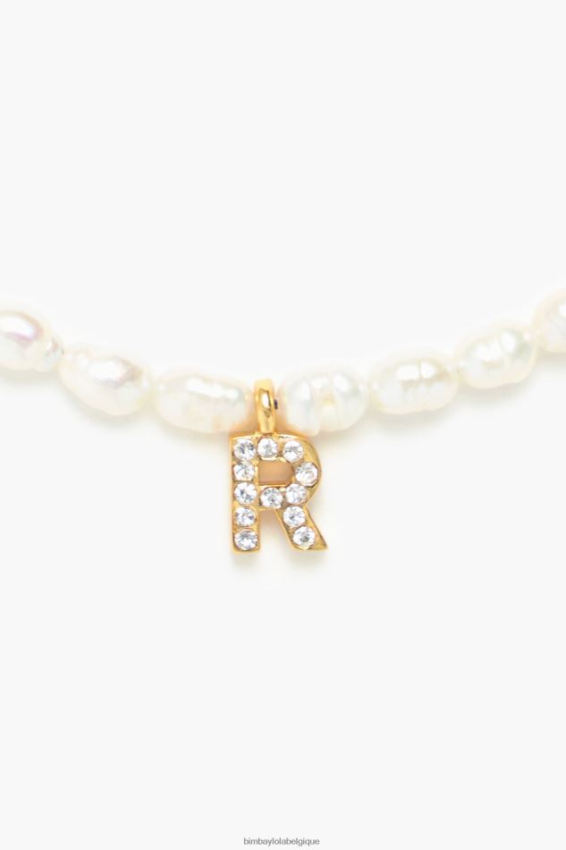 accessoires Bimba Y Lola bracelet lettre r perle HV44861200