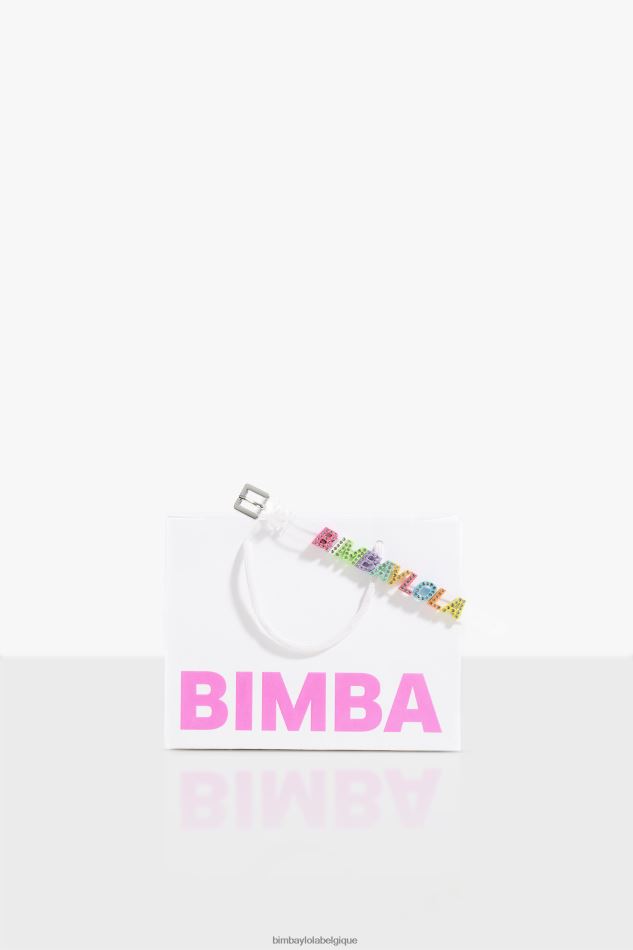 accessoires Bimba Y Lola bracelet à lettres logo transparent HV4486656