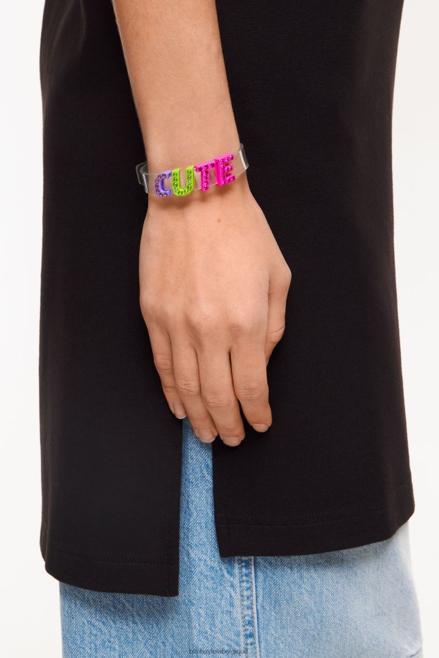 accessoires Bimba Y Lola lettre o breloque en métal noir HV4486729