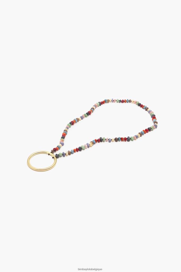 accessoires Bimba Y Lola collier avec des pierres multicolore HV4486764