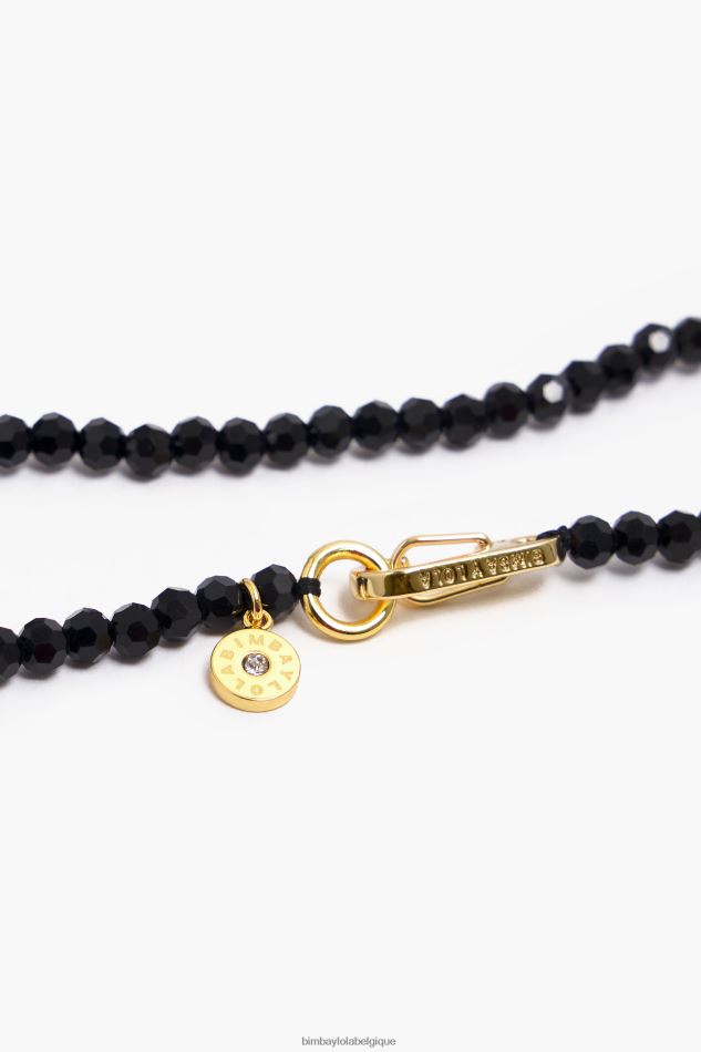 accessoires Bimba Y Lola collier court avec coeur et cristaux doré HV4486789