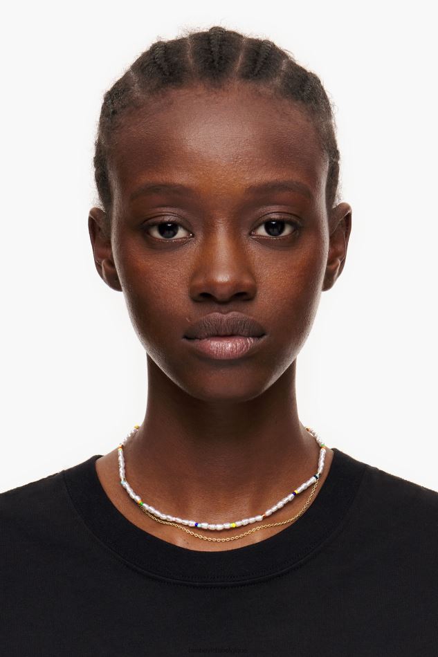 accessoires Bimba Y Lola collier de perles de perles multicolore HV4486774