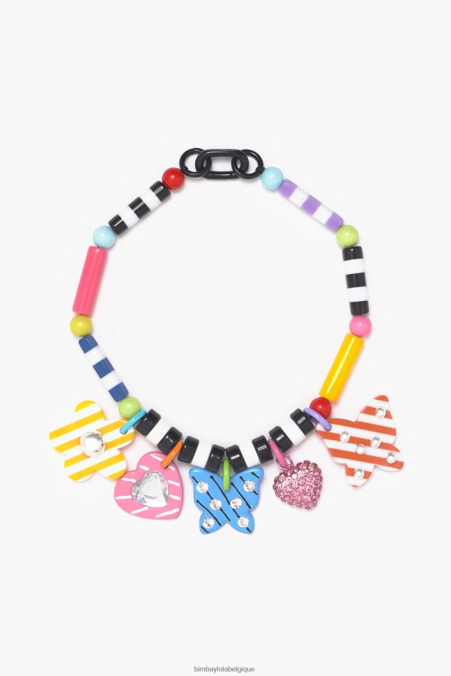 accessoires Bimba Y Lola collier pendentifs multicolore HV4486809