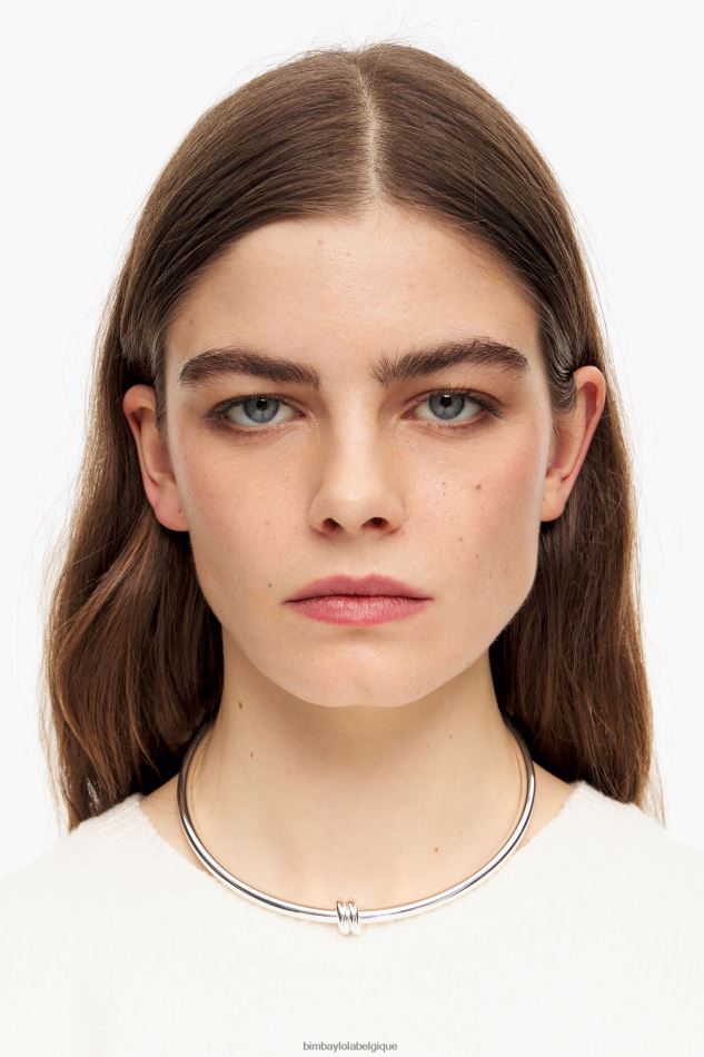 accessoires Bimba Y Lola collier tour de cou argent HV4486820