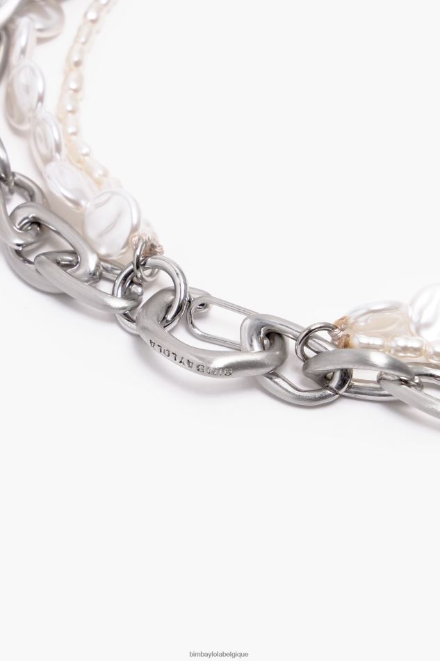 accessoires Bimba Y Lola pendentifs brin collier multicolore HV4486679