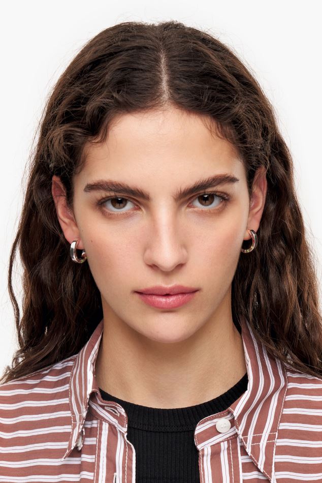 accessoires Bimba Y Lola boucles d'oreilles à logo argent et multicolore HV4486715