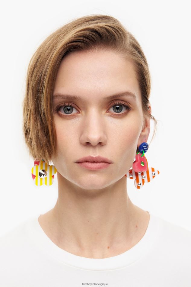 accessoires Bimba Y Lola boucles d'oreilles pendantes multicolore HV4486808