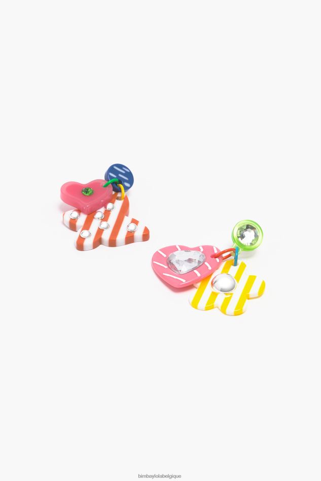 accessoires Bimba Y Lola boucles d'oreilles pendantes multicolore HV4486808