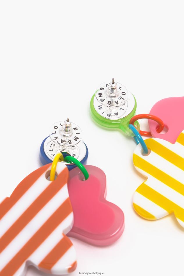 accessoires Bimba Y Lola boucles d'oreilles pendantes multicolore HV4486808