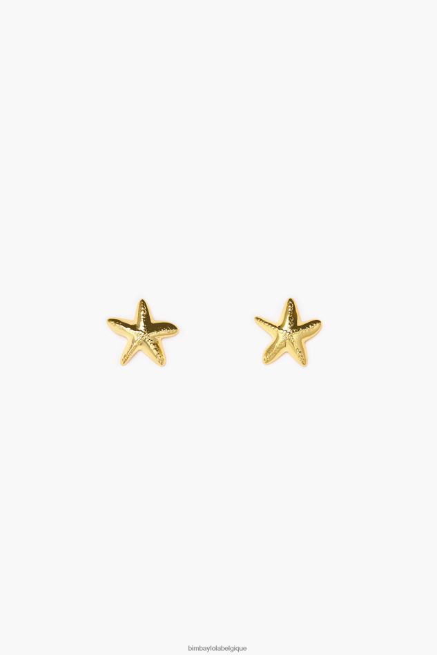 accessoires Bimba Y Lola boucles d'oreilles petites étoiles doré HV4486711