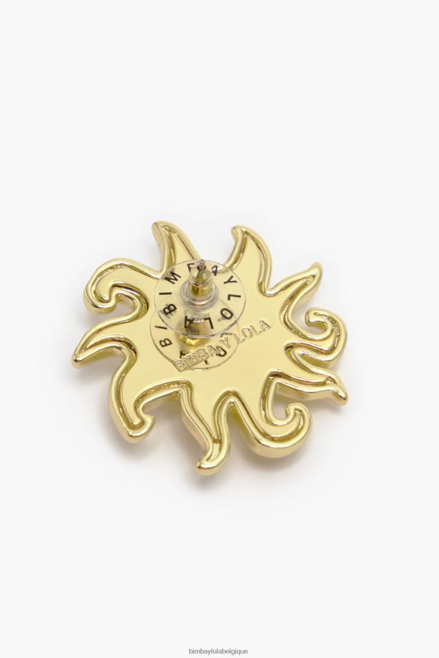accessoires Bimba Y Lola boucles d'oreilles soleil doré HV4486706
