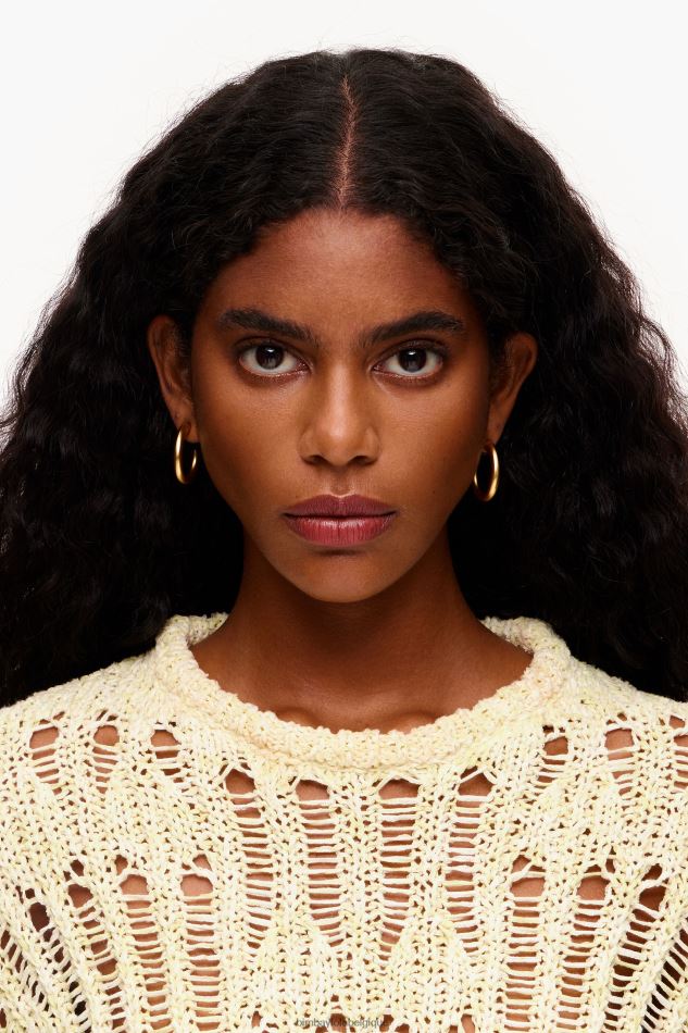 accessoires Bimba Y Lola créoles mates et maxi or HV4486760