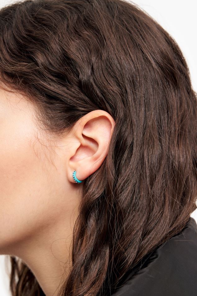 accessoires Bimba Y Lola ensemble de boucles d'oreilles créoles cristal HV4486749