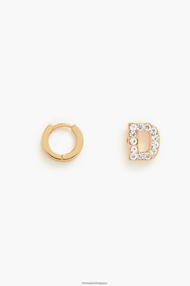 accessoires Bimba Y Lola mini créoles lettre d HV4486840