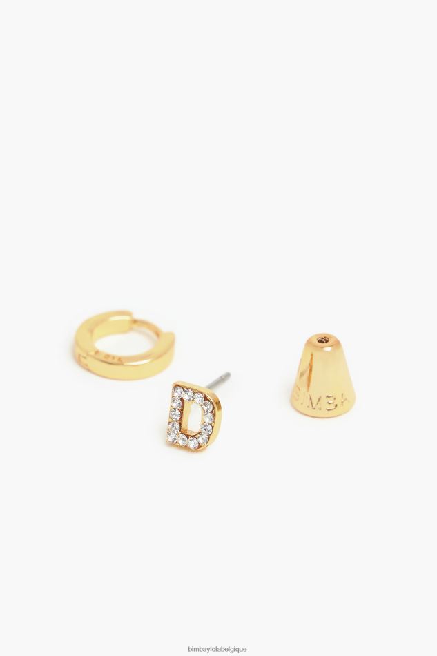 accessoires Bimba Y Lola mini créoles lettre d HV4486840