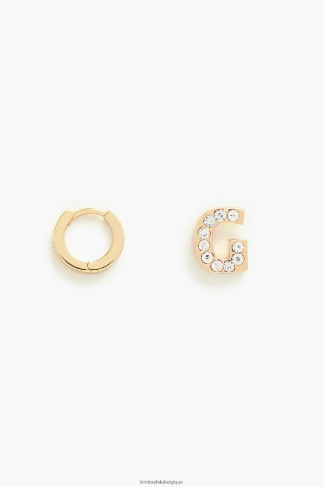 accessoires Bimba Y Lola mini créoles lettre g HV44861155