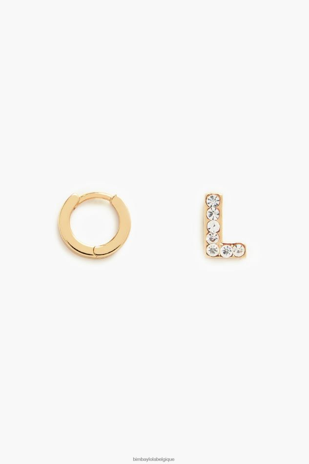 accessoires Bimba Y Lola mini créoles lettre je HV44861160