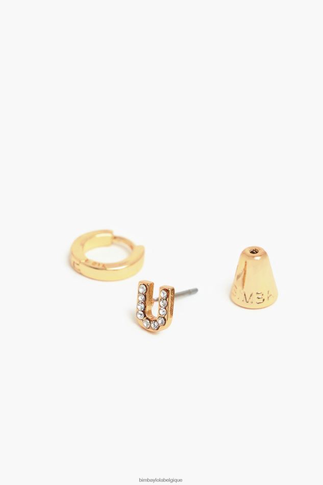 accessoires Bimba Y Lola mini créoles lettre tu HV44861169