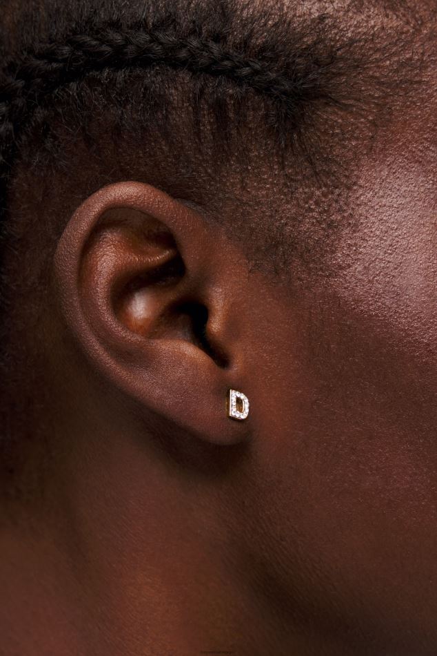 accessoires Bimba Y Lola mini créoles lettre y HV44861173