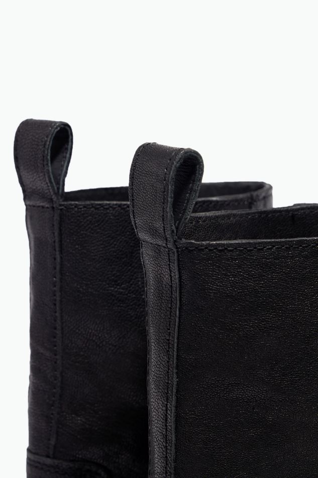 chaussures Bimba Y Lola botte de cow-boy en cuir noir HV4486601