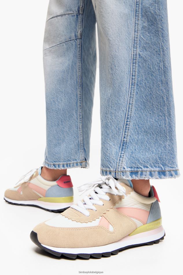 chaussures Bimba Y Lola basket technique beige HV4486563