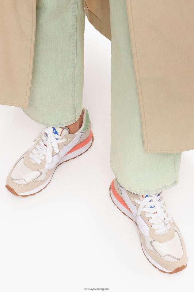 chaussures Bimba Y Lola baskets chimo jogger blanc HV4486557