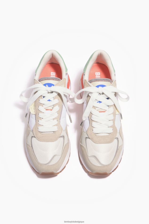 chaussures Bimba Y Lola baskets chimo jogger blanc HV4486557