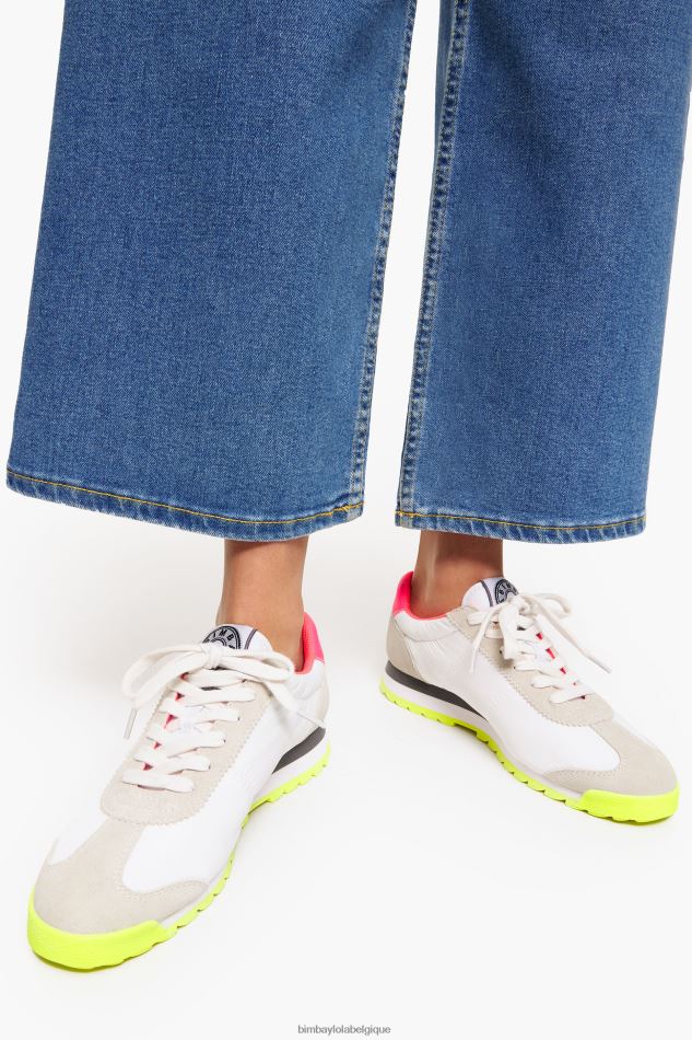 chaussures Bimba Y Lola baskets rétro blanc HV4486561