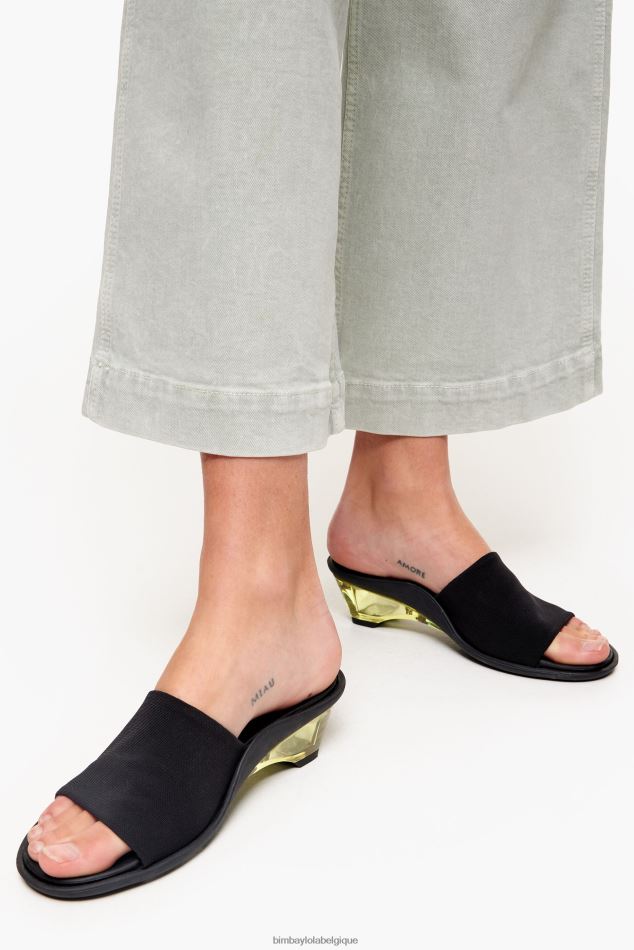 chaussures Bimba Y Lola cale en maille noir HV4486577