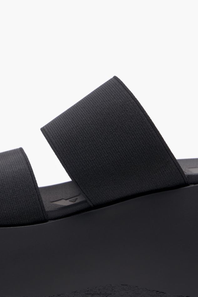 chaussures Bimba Y Lola plateforme sandale élastique noir HV4486569