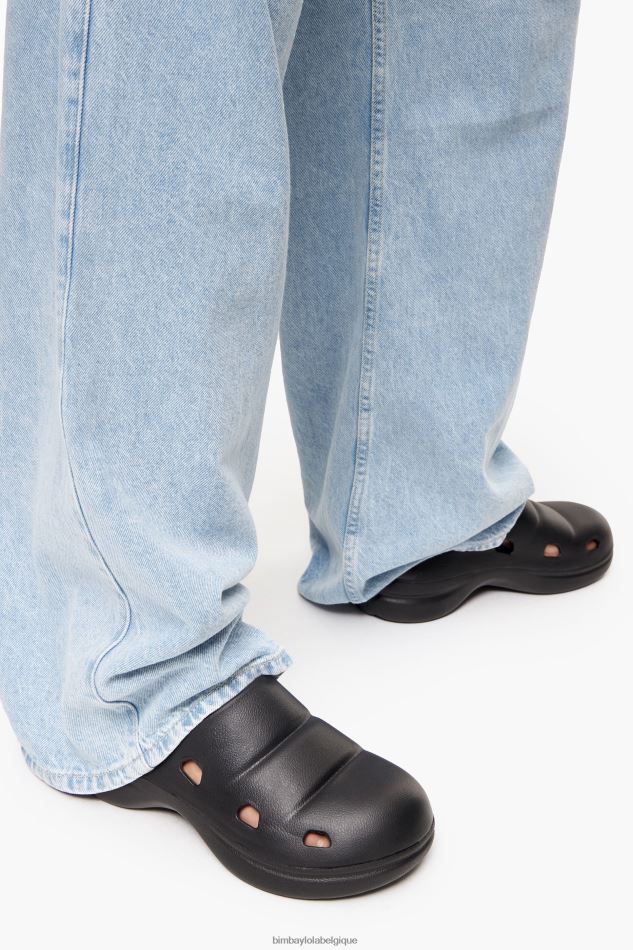 chaussures Bimba Y Lola sabot de plate-forme noir HV4486597