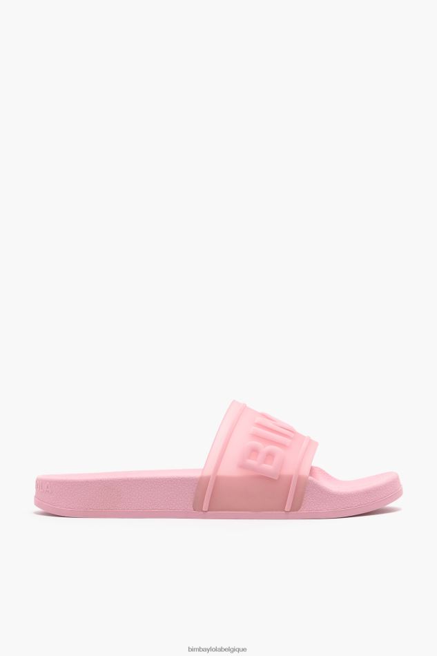 chaussures Bimba Y Lola tongs à logo rose HV4486592