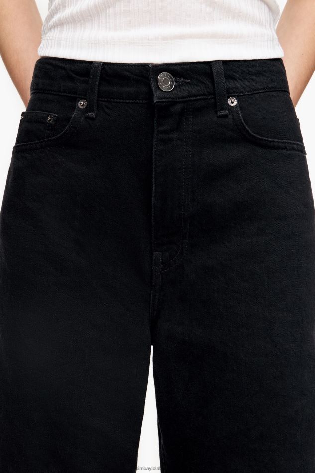 vêtements Bimba Y Lola baril - jean droit noir HV4486517