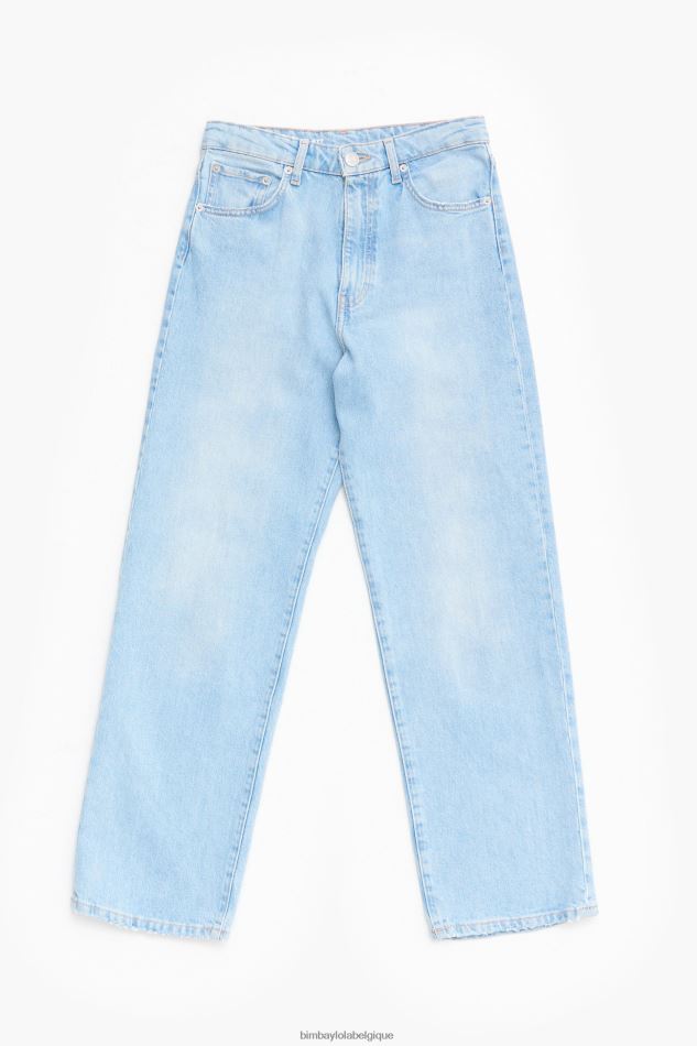 vêtements Bimba Y Lola coupe droite - jean droit bleu HV4486535