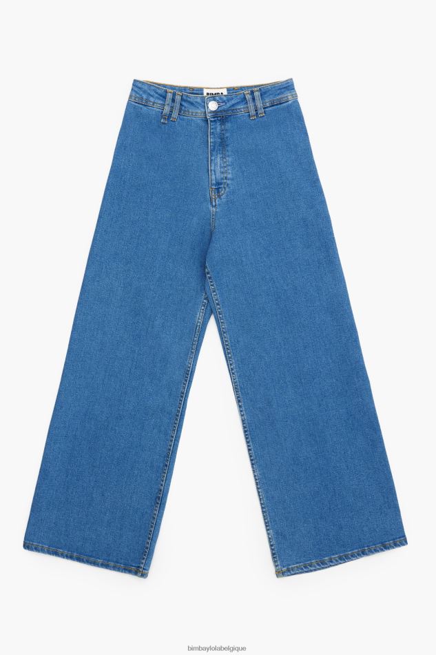 vêtements Bimba Y Lola culotte - jean taille haute bleu HV4486445