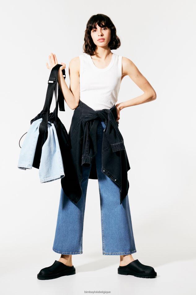 vêtements Bimba Y Lola culotte - jean taille haute bleu HV4486518