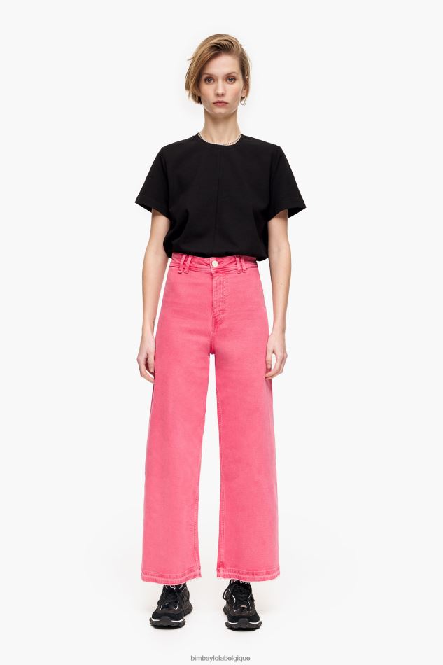vêtements Bimba Y Lola culotte - jean taille haute cerise HV4486447