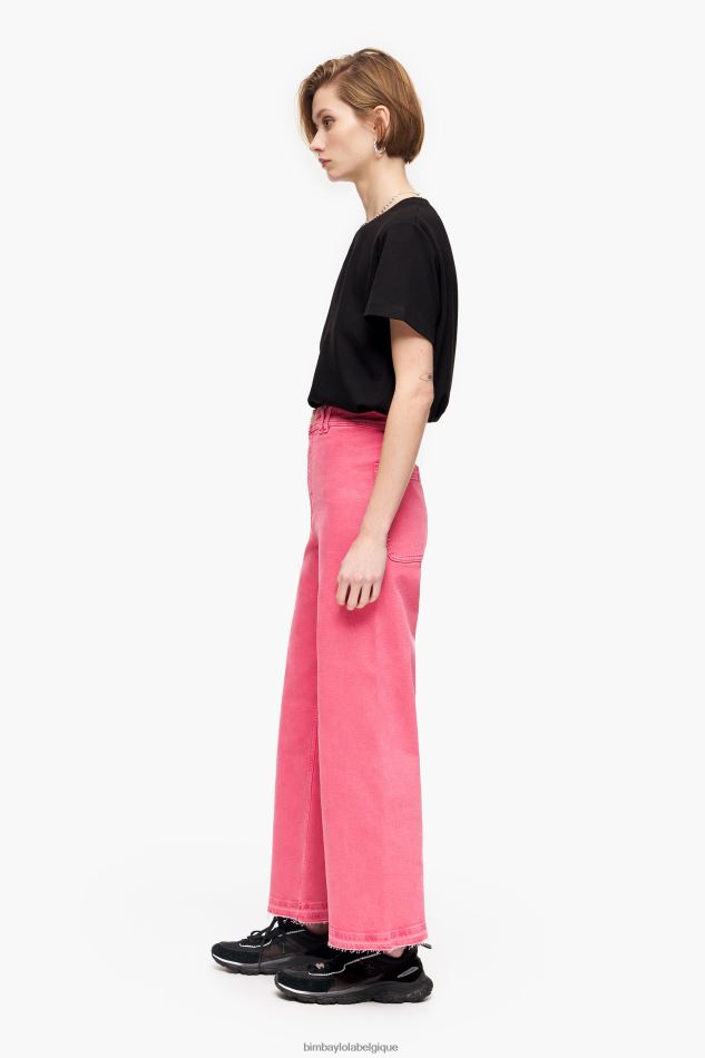 vêtements Bimba Y Lola culotte - jean taille haute cerise HV4486447
