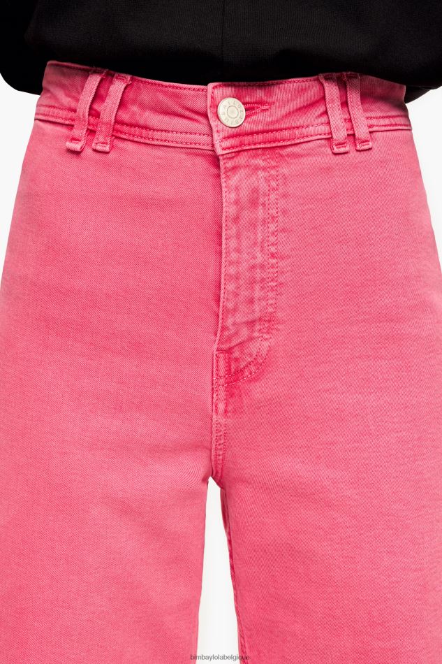 vêtements Bimba Y Lola culotte - jean taille haute cerise HV4486447