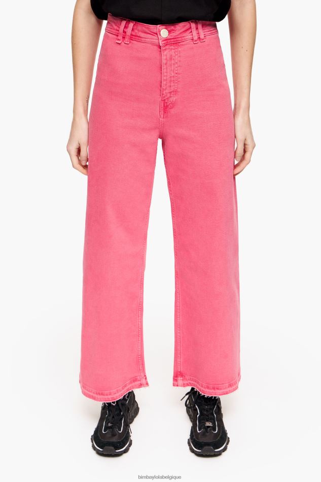 vêtements Bimba Y Lola culotte - jean taille haute cerise HV4486521