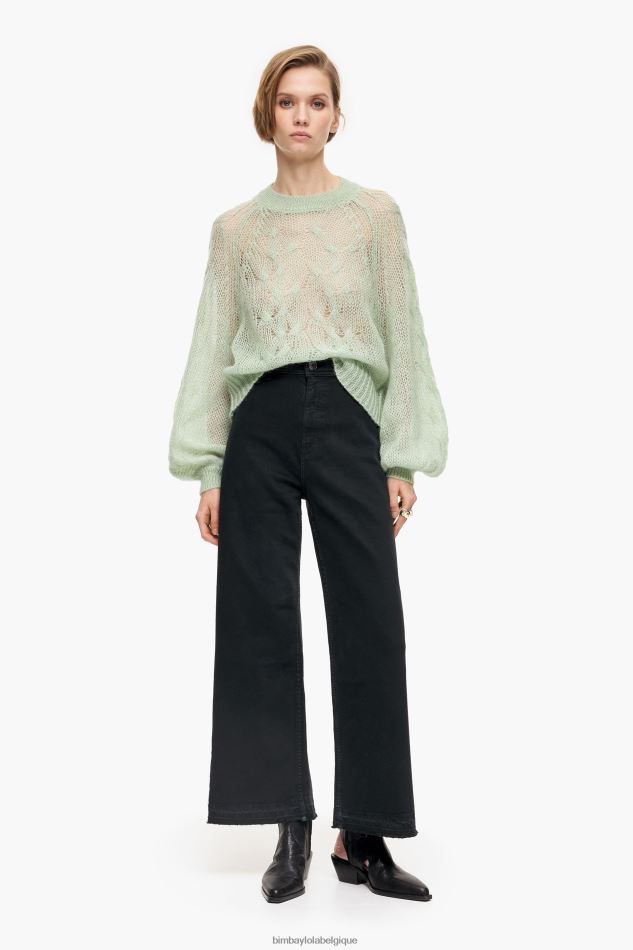 vêtements Bimba Y Lola culotte - jean taille haute noir HV4486441