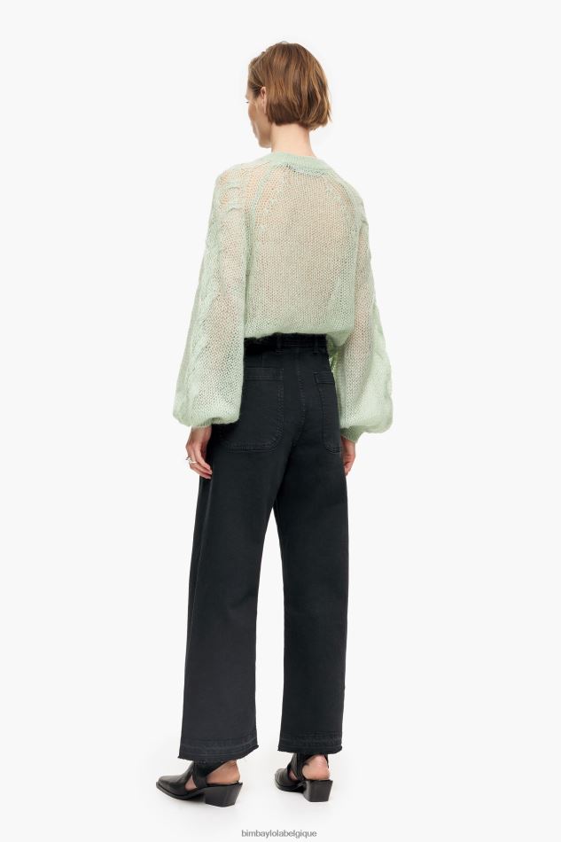 vêtements Bimba Y Lola culotte - jean taille haute noir HV4486441