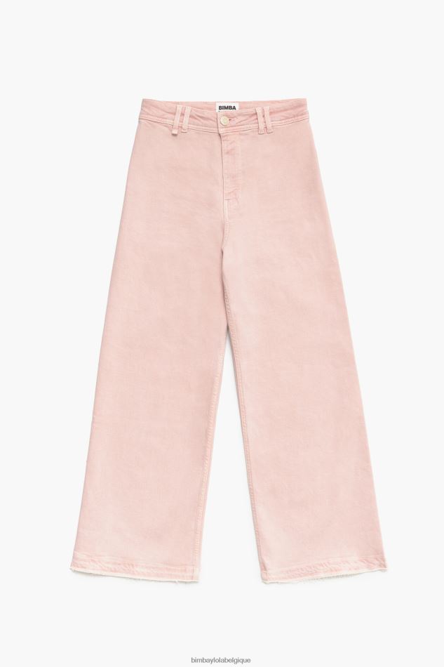 vêtements Bimba Y Lola culotte - jean taille haute rose HV4486520