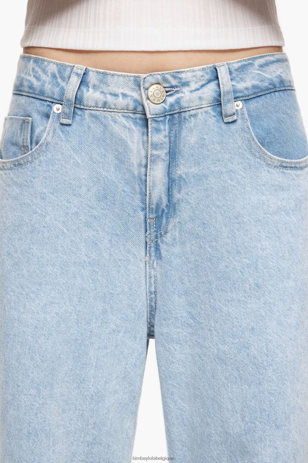 vêtements Bimba Y Lola jambe large - jeans à jambe large bleu HV4486432