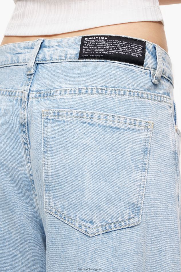 vêtements Bimba Y Lola jambe large - jeans à jambe large bleu HV4486506